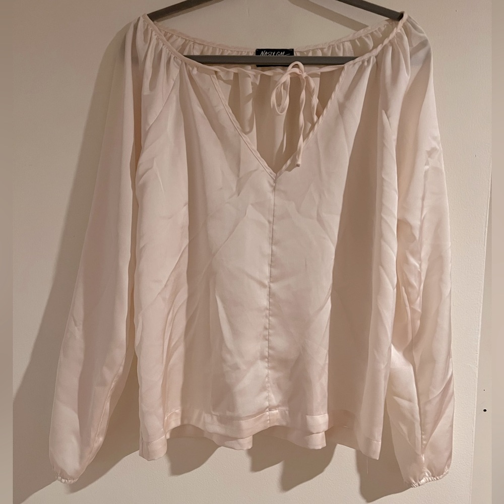 Nasty Gal Silky Top